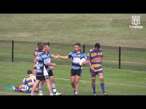 2016 NHRU Round 6 Prem 3 Highlights Hamilton V Nelson Bay