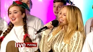 Kylie Minogue - It&#39;s The Most Wonderful Time Of The Year (The One Show 2015)