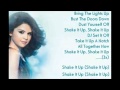 Selena Gomez Shake It Up Theme Song Lyrics
