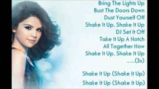 Selena Gomez shake it up theme song lyrics
