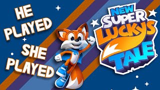 He Played, She Played - Husband and Wife Review New Super Lucky's Tale for the Nintendo Switch!