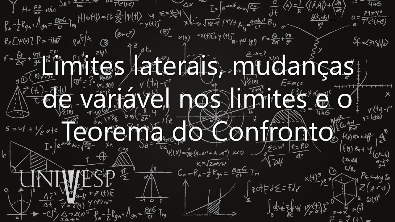 Cálculo I - Limites laterais, mudanças de variável nos limites e o Teorema do Confronto