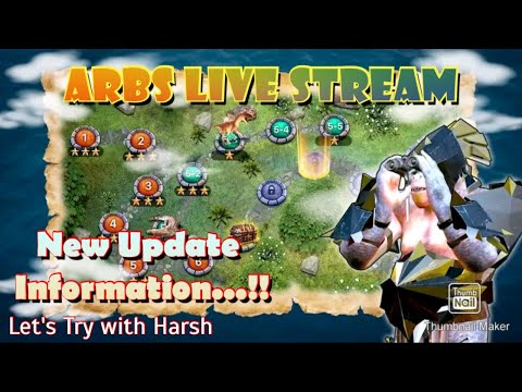 NEW ANIMAL REVOLT BATTLE SIMULATOR UPDATE STREAM...!! | New Update Information | arbs mobile | arbs