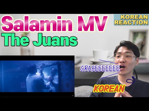 Korean Reaction Salamin ft. Stell Ajero [Official Music Video] - The Juans