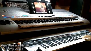 David Jacek - Japanese War Game & Acknowledge *SpaceSynth* *Yamaha Tyros 4 & Roland Juno Gi* 2016