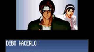 tres tesoros sagrados vs orochi kof 97