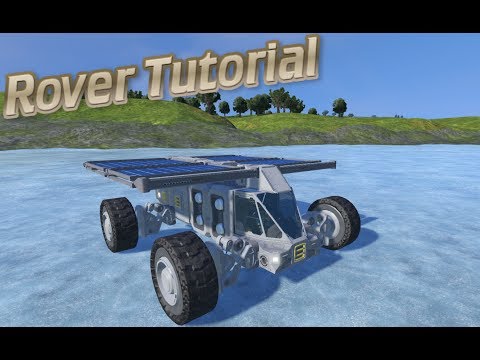 Space engineers - How to build a basic rover