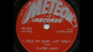 Elmore James I Held My Baby Last Night 1952 Meteor 5000