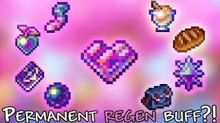 All New PERMANENT BUFFS In Terraria 1.4.4