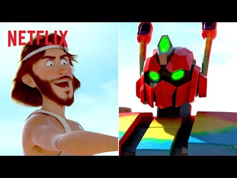 Chuck vs King Crabsformer 🦀Larva Island | Netflix Family