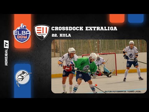 Highlights 22.kola CROSSDOCK Extraligy hokejbalu | Elba DDM Ústí nad Labem vs. HBC Plzeň