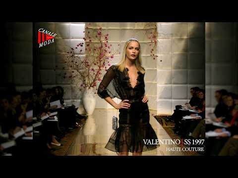 VALENTINO Haute Couture Spring Summer 1997 Paris 4K - Canale Moda