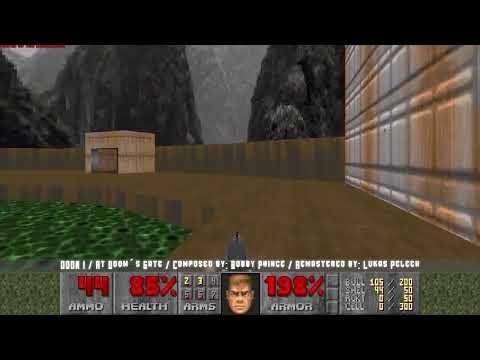 DOOM I   AT DOOMS GATE E1M1