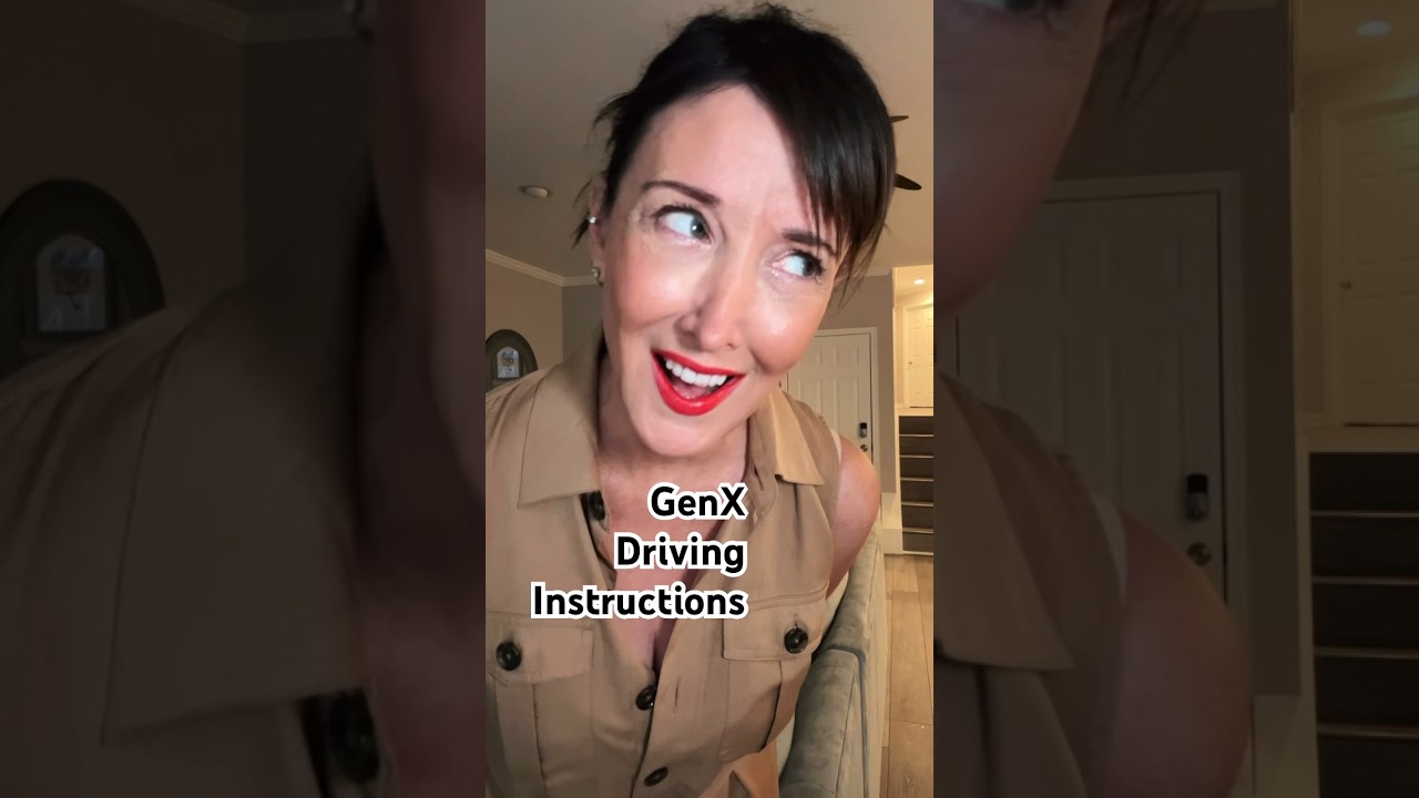 GenX driving instruction #generationx #genx#genxers #babyboomer#nostalgia #nostalgic #funnyshorts