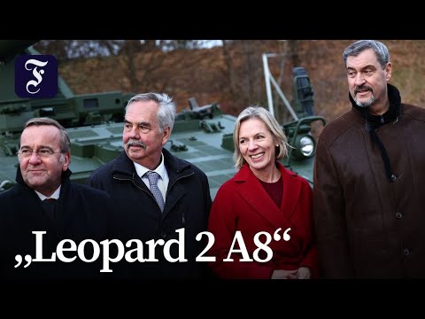 Verteidigungsminister Pistorius präsentiert neuen Kampfpanzer
