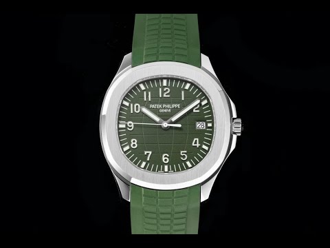 Patek Philippe - Aquanaut Ref.5168 SS/RU Green/Num 3KF V3 Asia 330