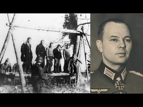 The BRUTAL Execution Of The German General Hanged By The Soviets
