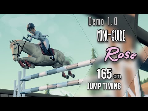 165CM Jump Timing with Rose - Tales of Rein Ravine Demo v1.0 - Realistic Jumping ON