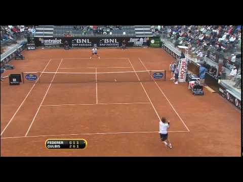 Highlights.ATP.2010.Rome.R2.Federer.vs.Gulbis