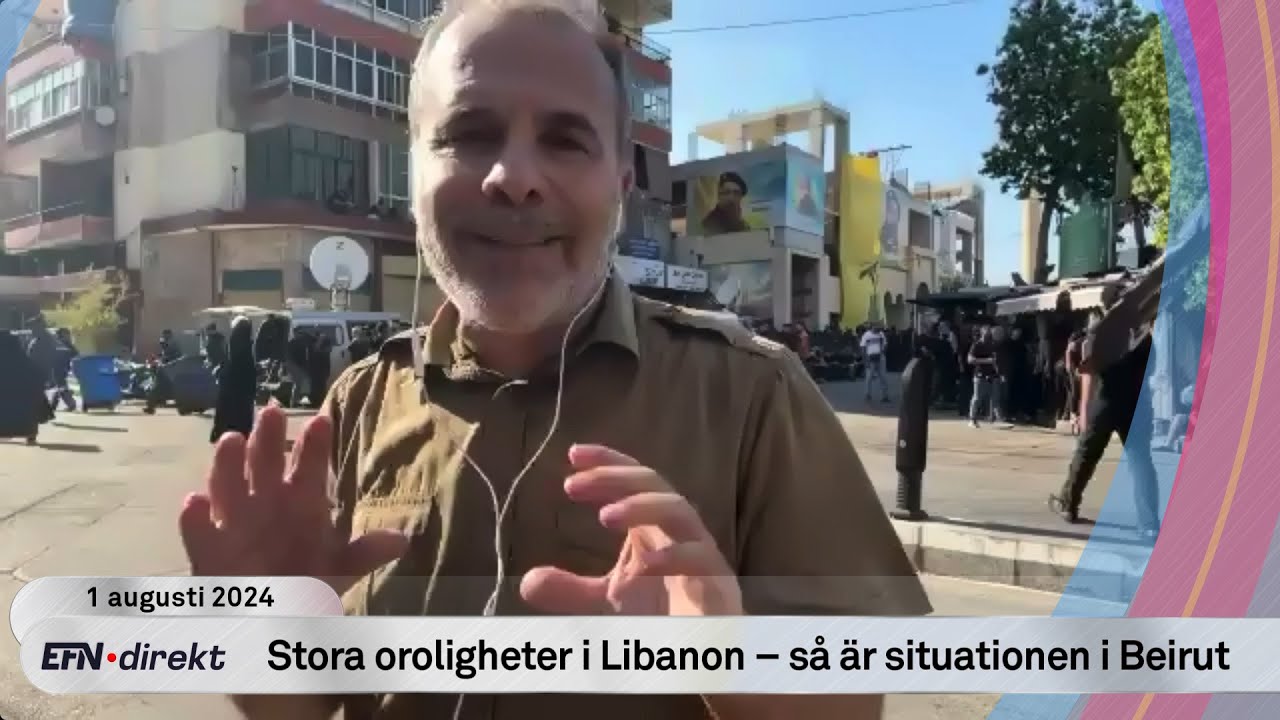 Upptrappningen i Mellanöstern – hör Kassem Hamadé direkt från Beirut