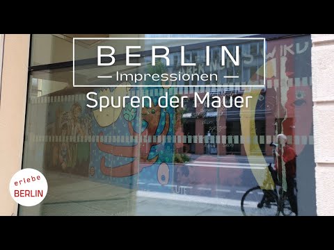 [4K] Berlin City Tour by bike #1 - on the wall trail