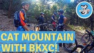 Cat Mountain is Wild! Riding w/ BKXC, No Front Brakes, and More TX MTB YouTubers!