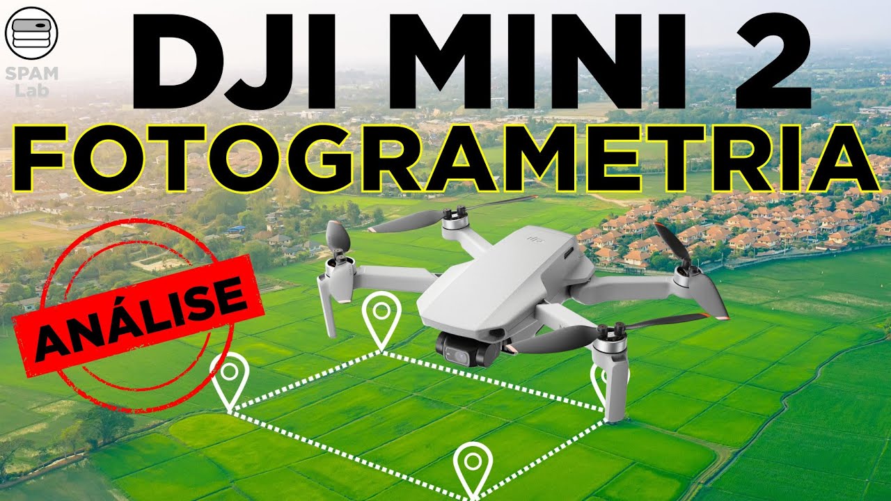 DJI Mini2 é bom para fotogrametria? ANÁLISE