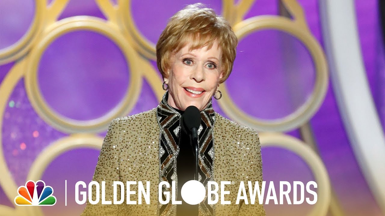 Carol Burnett Is Honored for Achievement in Television - 2019 Golden Globes (Highlight) - YouTube