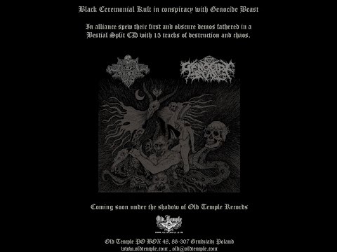 Split Black Ceremonial Kult 0:00  / Genocide Beast 4:00