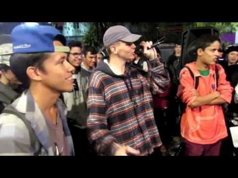 Nobru e Neblina vs Marotinho e Greg - SEMI - 6° Central das Rimas - Joinville - 2016