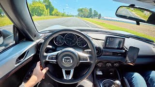 2017 Mazda MX-5 Miata RF - POV First Road Trip (Driving Impressions / Mobile Podcast)