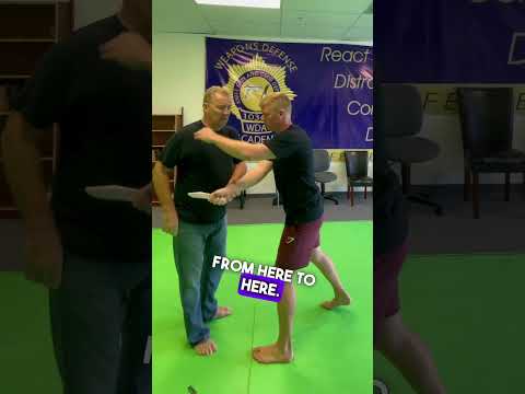 Self Defense 101: Stopping a Knife Stab in Its Tracks! #selfdefense #shorts