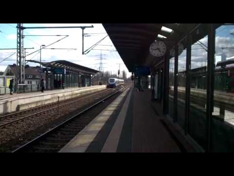 Zugeinfahrt #1 RE14 nach Borken in Bottrop