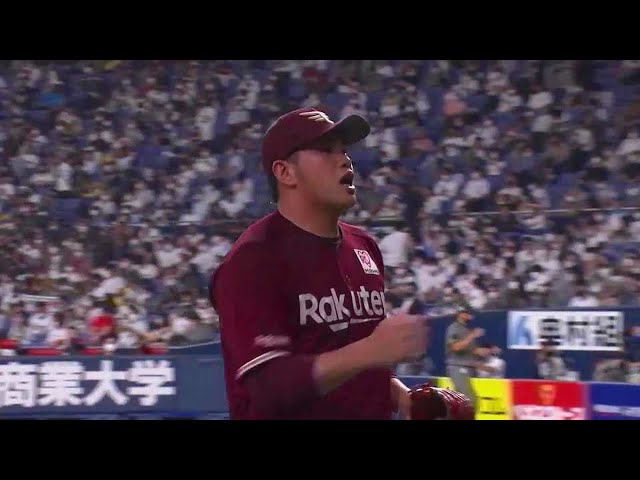 【8回裏】さすがの安定感!! イーグルス・宋 8回裏を無失点に抑える!! 2021/7/8 B-E