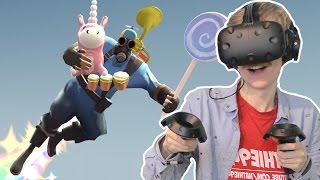 VISITING TF2'S PYROLAND IN VIRTUAL REALITY! | Destinations VR (HTC Vive Gameplay)