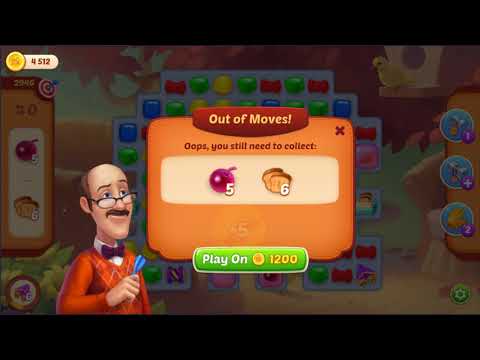 USE 2100 COIN - HomeScapes Level 2946 - 2947 | Gameplay Walkthrough