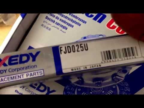Exedy OEM Clutch Kit KSB04 Subaru  EJ25 - Unboxing