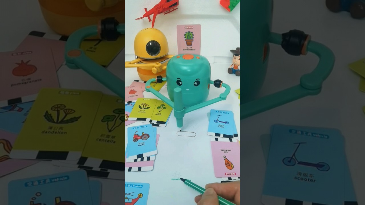 STEM Learning with Robotics: Mastering Drawing Techniques!#stem #drawing #funny