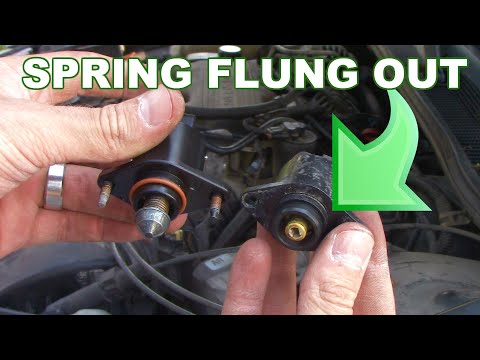 How to replace an idle air control (IAC) valve