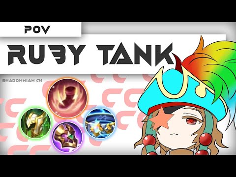 Pov you play ruby tank with red boot
