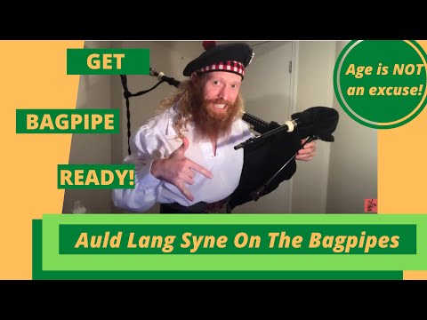 How Old Is The Oldest Piper Requesting To Learn Auld Lang Syne On the Bagpipes?