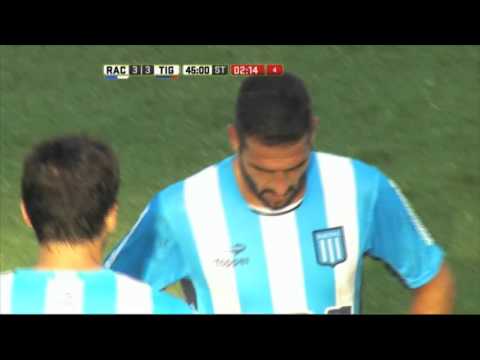 Gol de Noir. Racing 3 - Tigre 3. Fecha 9. Primera División 2016.