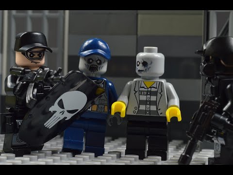 Lego SWAT vs PRISON ZOMBIES lego swat