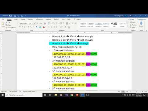 CCNA 1 - Networking 1- Module 11- Part 2