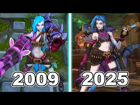 Evolution of League of Legends Games (2009 - 2025)