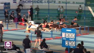Val de Reuil 2018 : Finale 60 m haies Cadettes (Aelys Gente en 8''42) Val de Reuil 2018 : Finale 60 m haies Cadettes (Aelys Gente en 8''42)