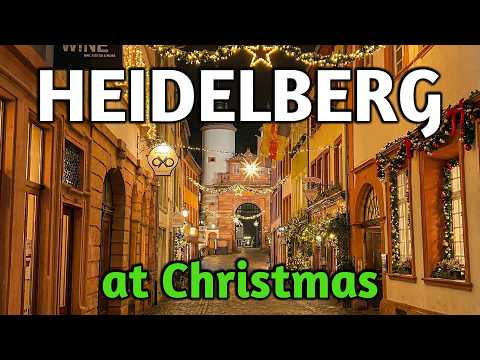 A Winter Christmas Visit to Heidelberg Germany - German Christmas Market