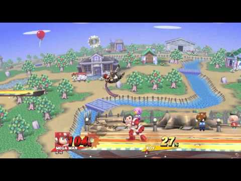 Ssb4 Mr. T(Mega Man) Vs Jam(Roy)