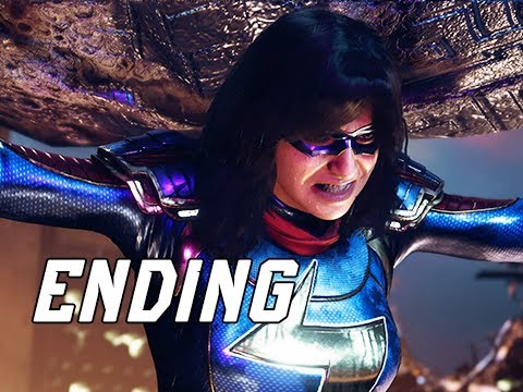 ENDING + FINAL BOSS - MARVEL'S AVENGERS Walkthrough Gameplay Part 10 (PS4 PRO)