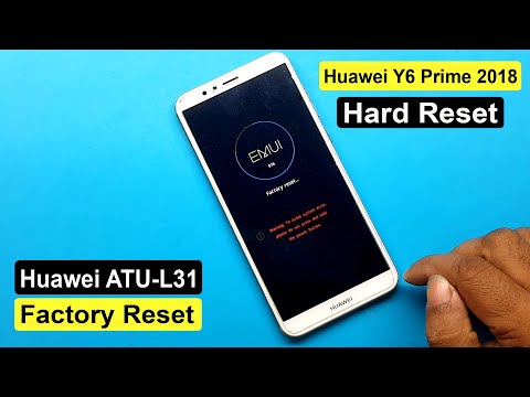 Huawei Y6 Prime 2018 Hard Reset | Huawei ATU-L31 Hard Reset | Huawei Y6 Prime 2018 Factory Reset |